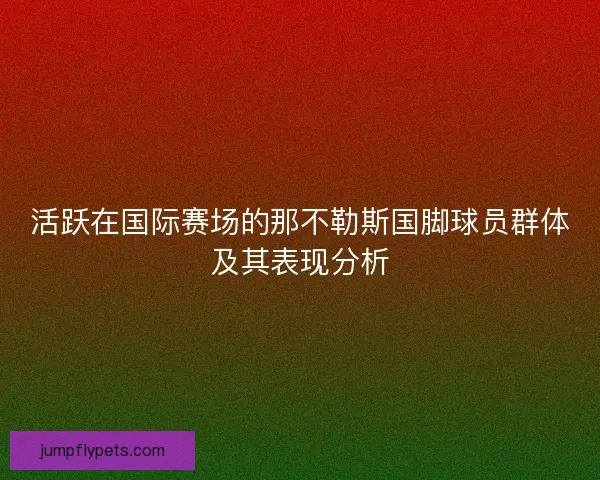 活跃在国际赛场的那不勒斯国脚球员群体及其表现分析